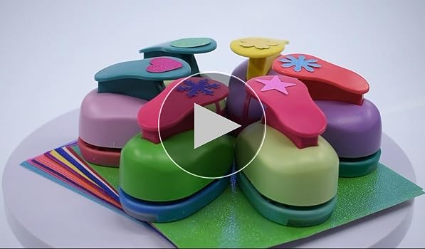 Amazon.co.jp: NICHII クラフトパンチ 6セット ペーパーパンチャー 紙